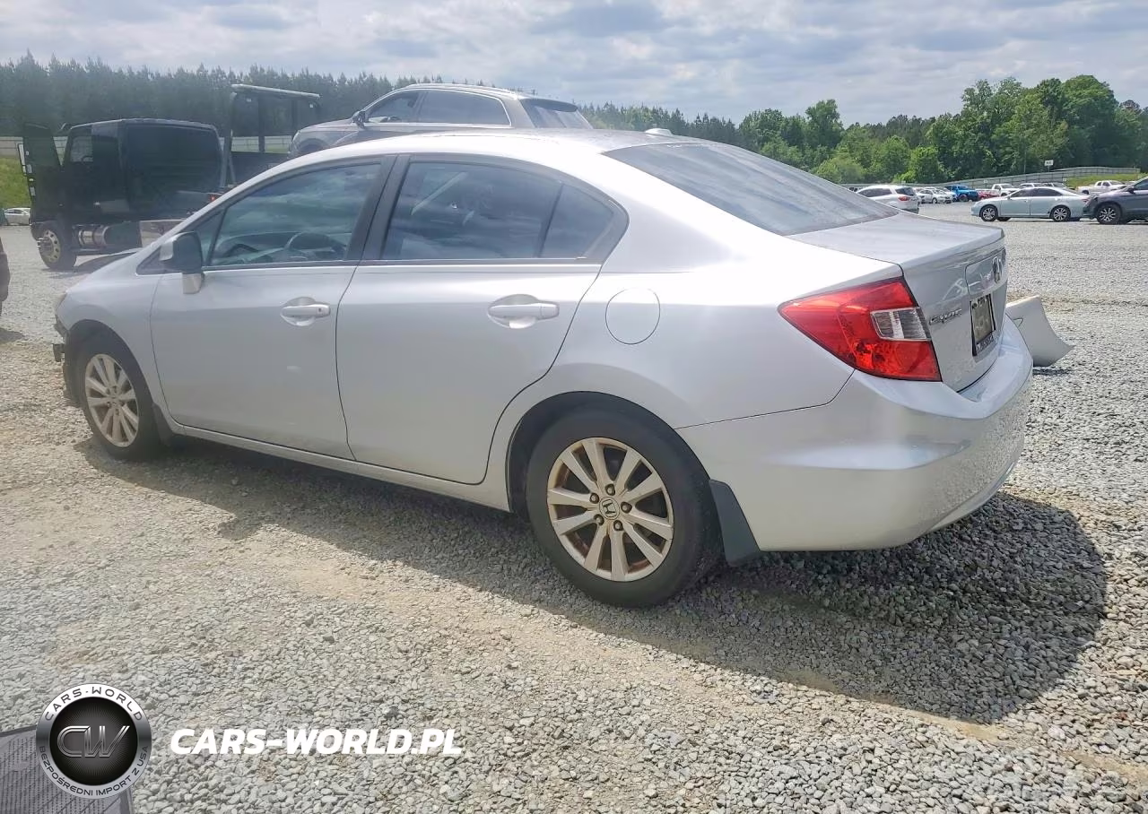 2012 Honda Civic Ex VIN:2HGFB2F86CH524333 - 2
