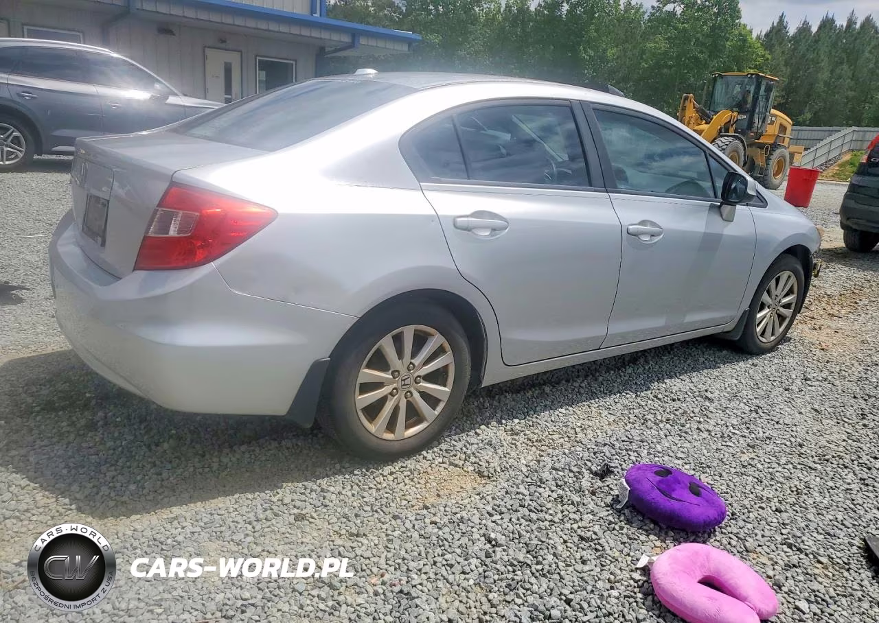 2012 Honda Civic Ex VIN:2HGFB2F86CH524333 - 3