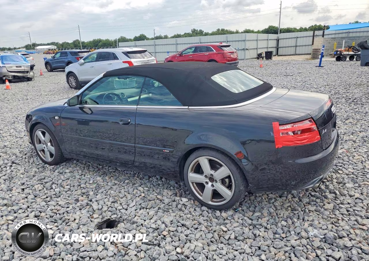 2007 Audi A4 S-Line 2.0T Cabriolet Quattro VIN:WAUEF48H67K019427 - 2