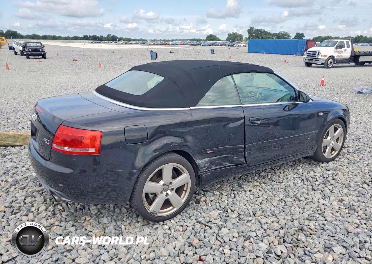2007 Audi A4 S-Line 2.0T Cabriolet Quattro VIN:WAUEF48H67K019427 - 3