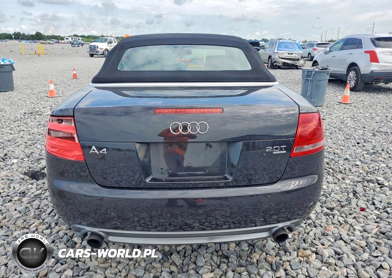 2007 Audi A4 S-Line 2.0T Cabriolet Quattro VIN:WAUEF48H67K019427 - 6