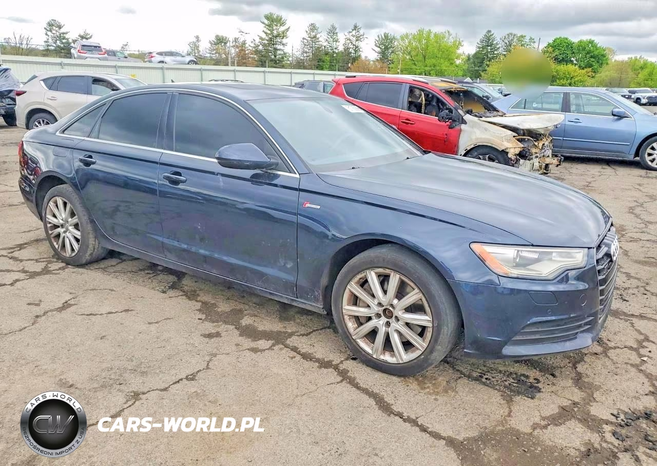 2014 Audi A6 Premium Plus VIN:WAUFGAFCXEN095106 - 4