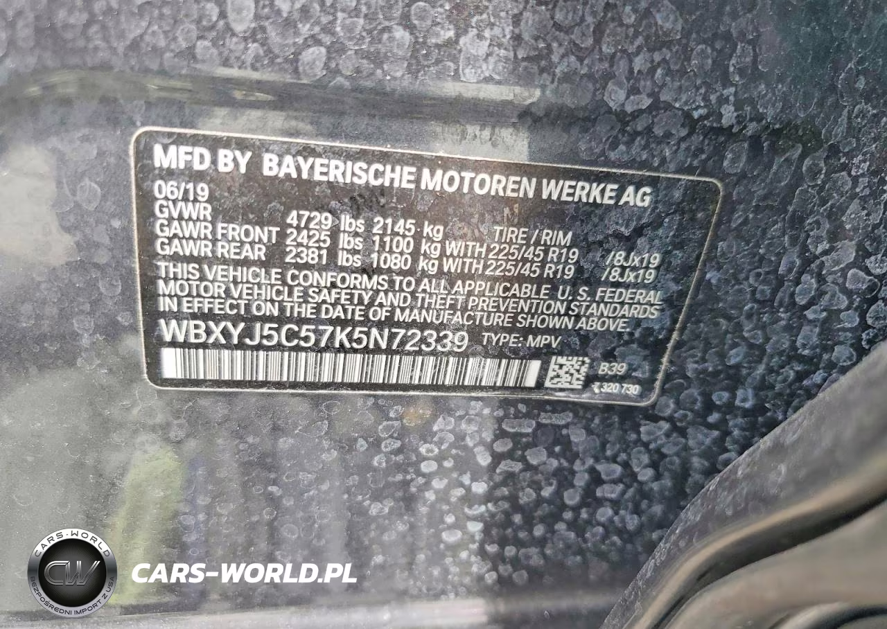 2019 BMW X2 xDrive28I VIN:WBXYJ5C57K5N72339 - 14