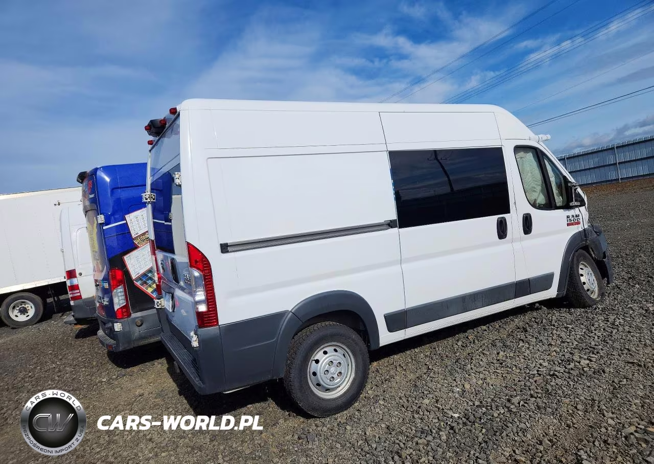 2017 Ram Promaster 1500 1500 High VIN:3C6TRVBG7HE550655 - 3
