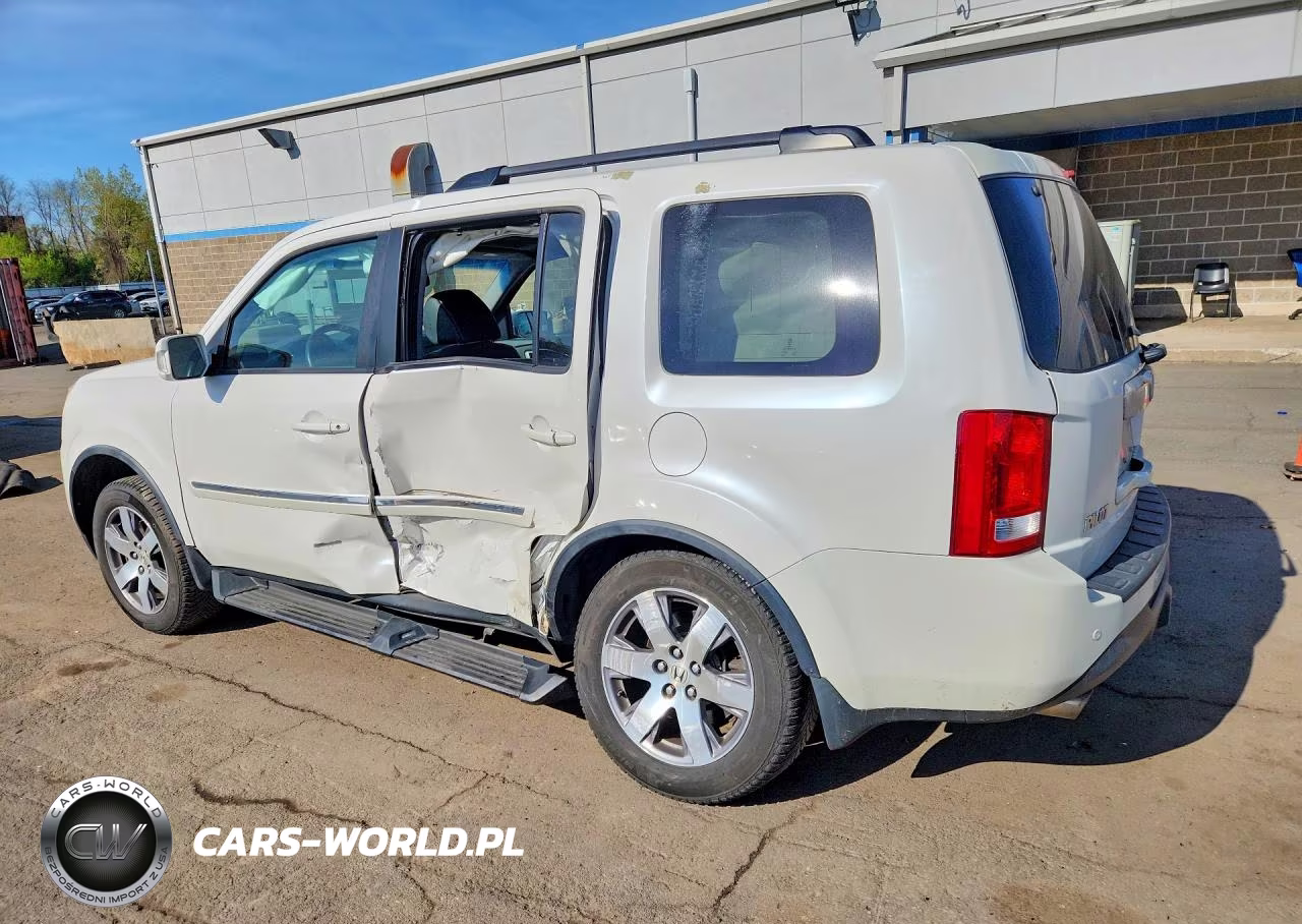 2013 Honda Pilot Touring VIN:5FNYF4H90DB066177 - 2