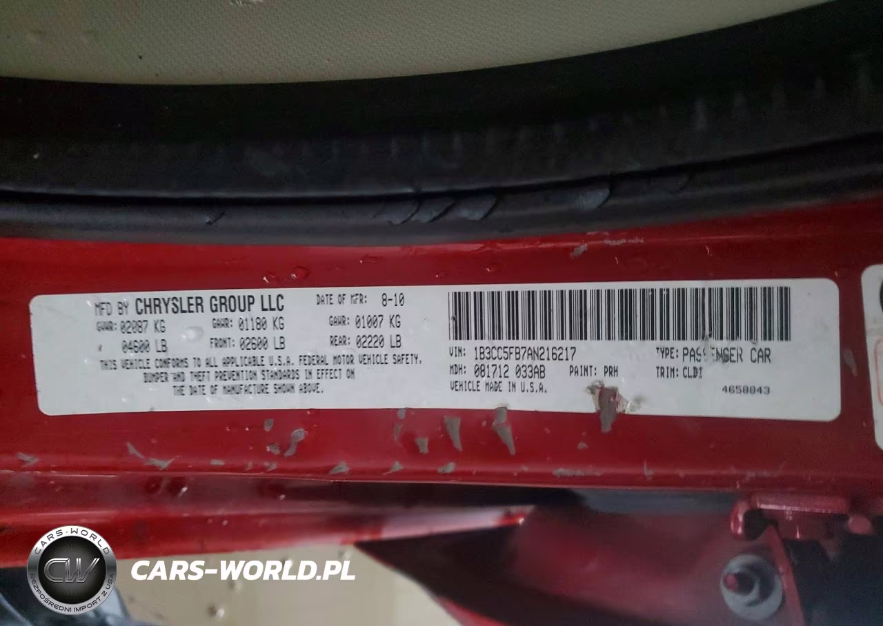 2010 Dodge Avenger R VIN:1B3CC5FB7AN216217 - 13