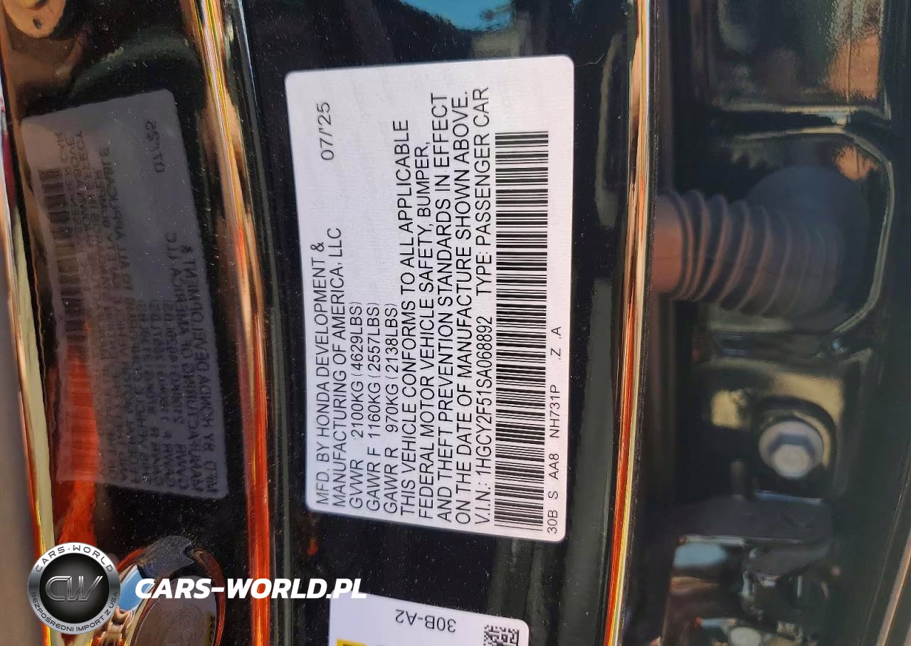2025 Honda Accord Hybrid Sport VIN:1HGCY2F51SA068892 - 12