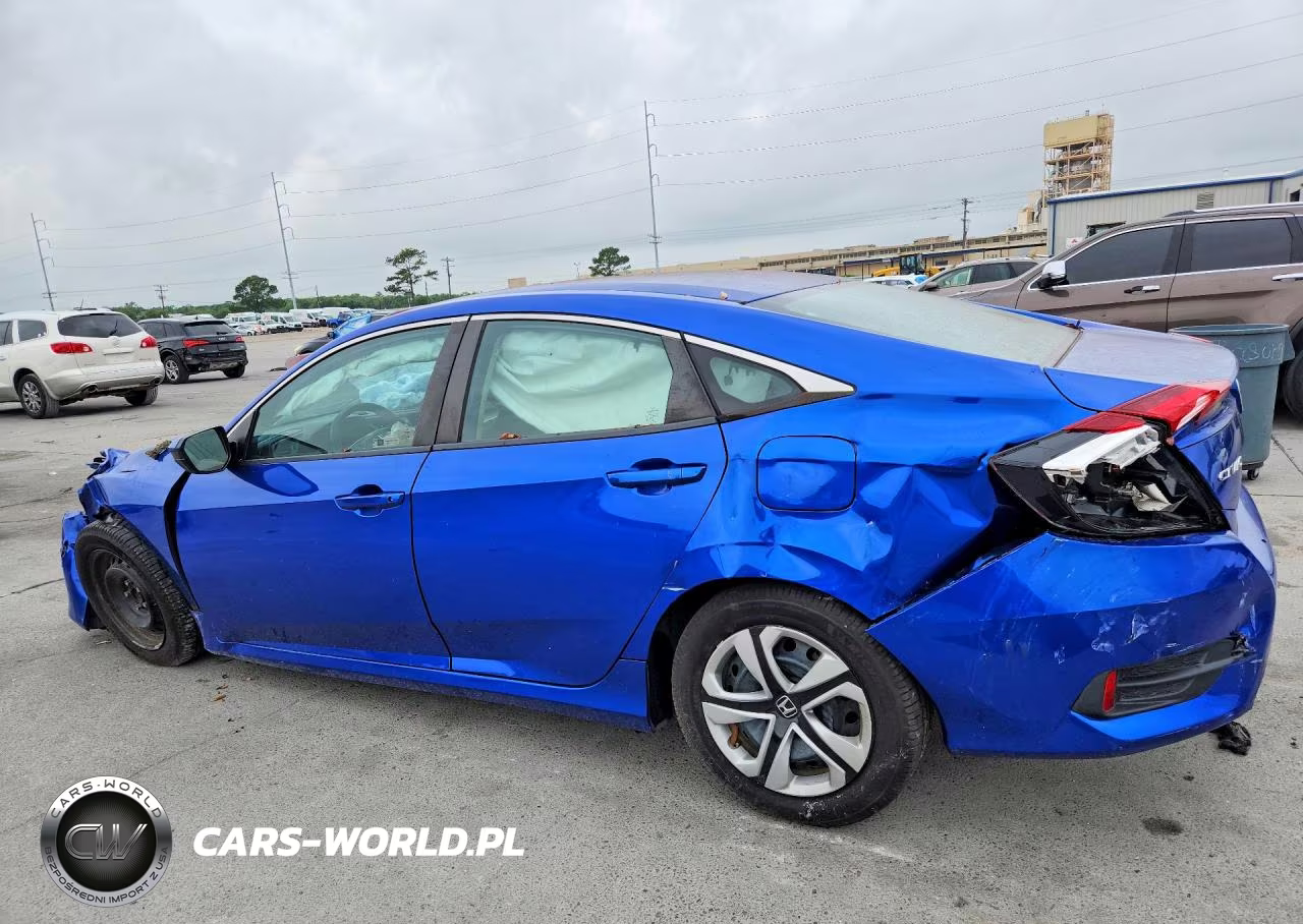 2017 Honda Civic Lx VIN:19XFC2F54HE046935 - 2