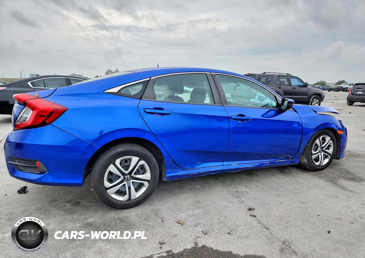 2017 Honda Civic Lx VIN:19XFC2F54HE046935 - 3