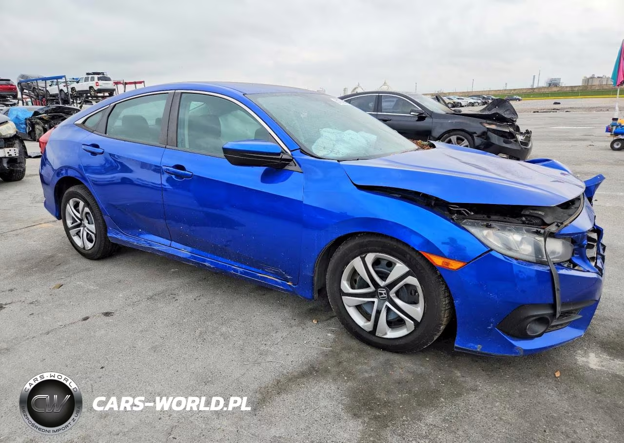 2017 Honda Civic Lx VIN:19XFC2F54HE046935 - 4