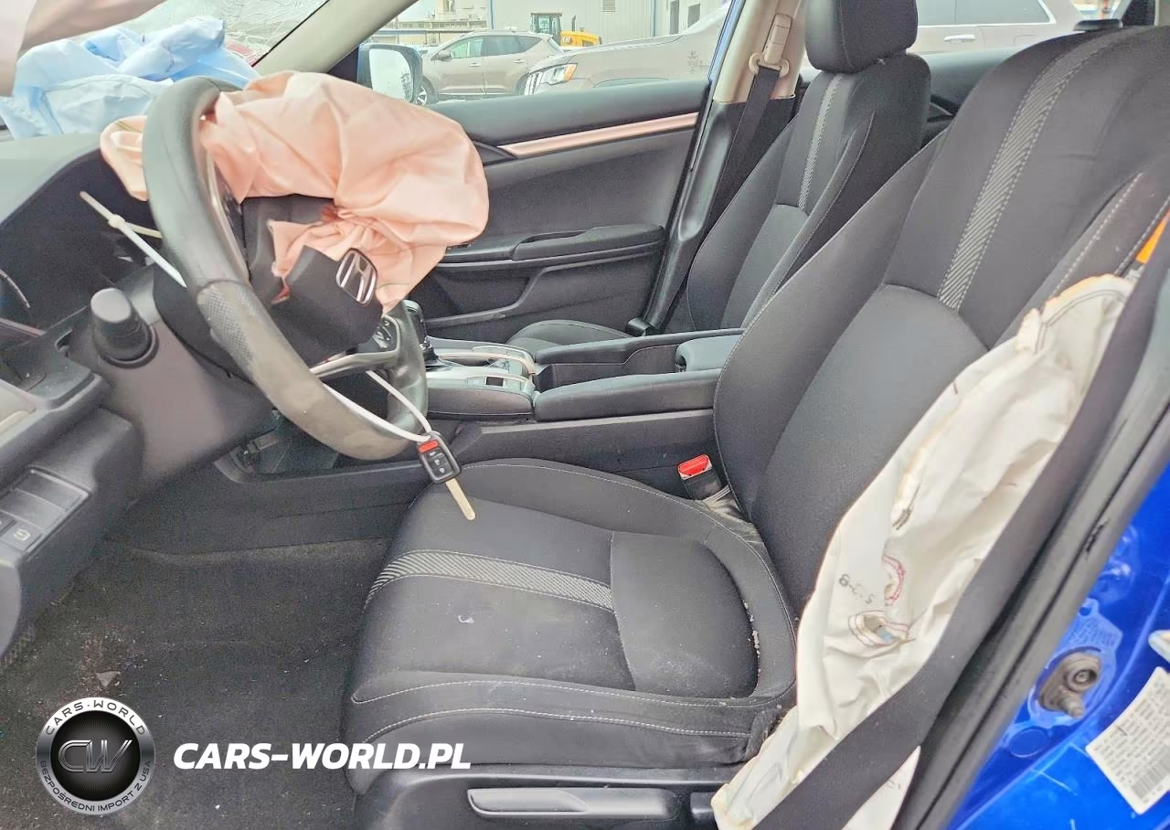 2017 Honda Civic Lx VIN:19XFC2F54HE046935 - 7