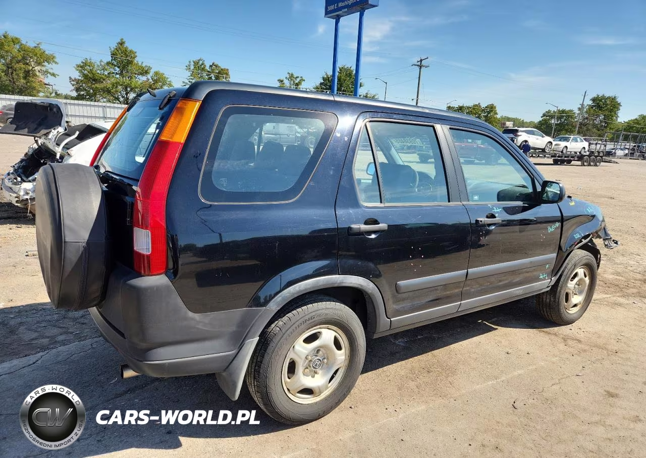 2004 Honda Cr-V Lx VIN:JHLRD68484C001989 - 3