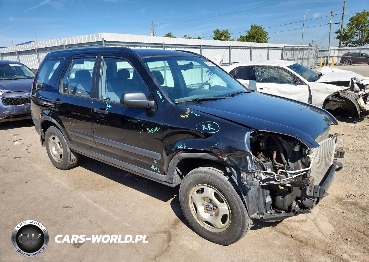 2004 Honda Cr-V Lx VIN:JHLRD68484C001989 - 4