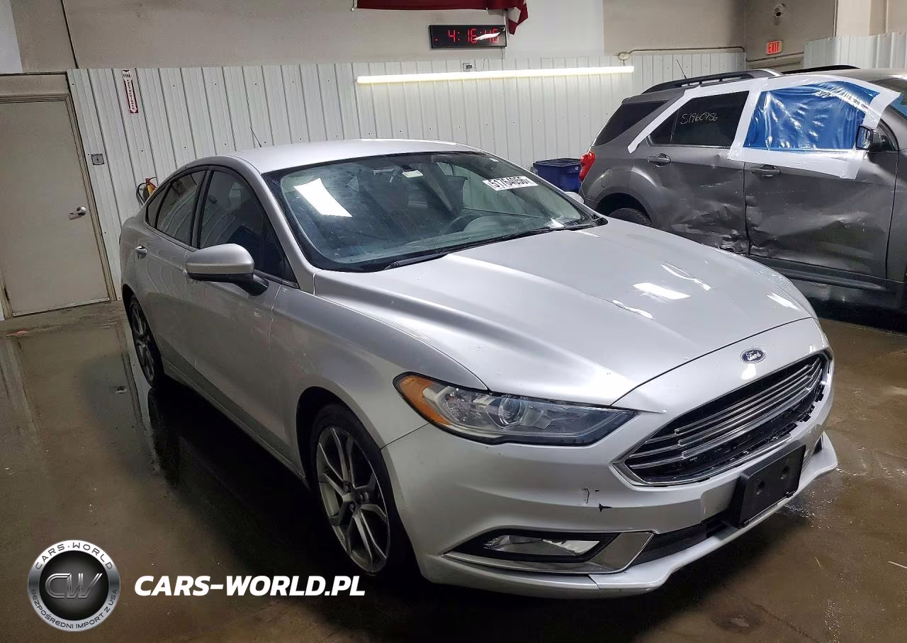 2017 Ford Fusion S VIN:3FA6P0G72HR148791 - 4