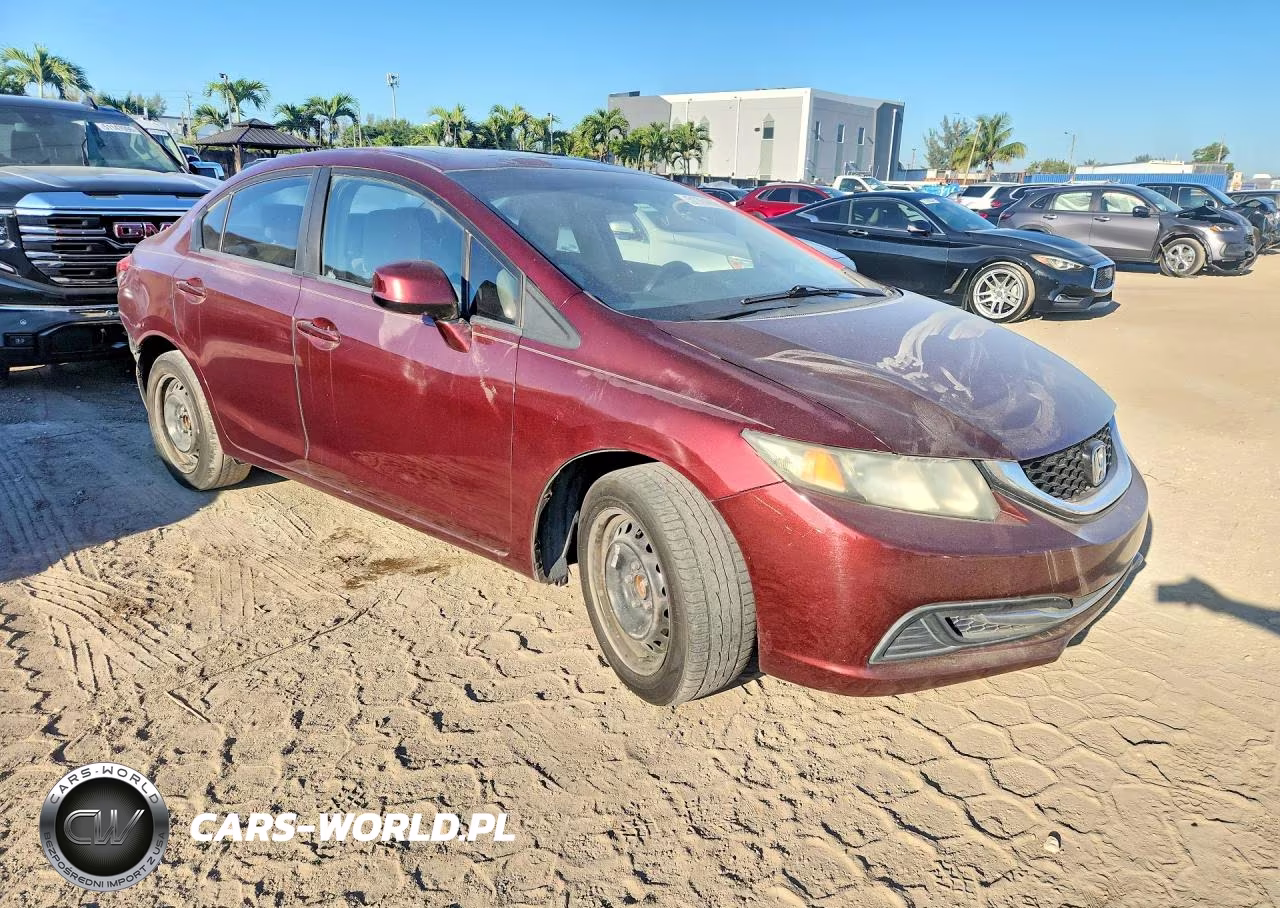 2013 Honda Civic Ex VIN:2HGFB2F84DH509458 - 4