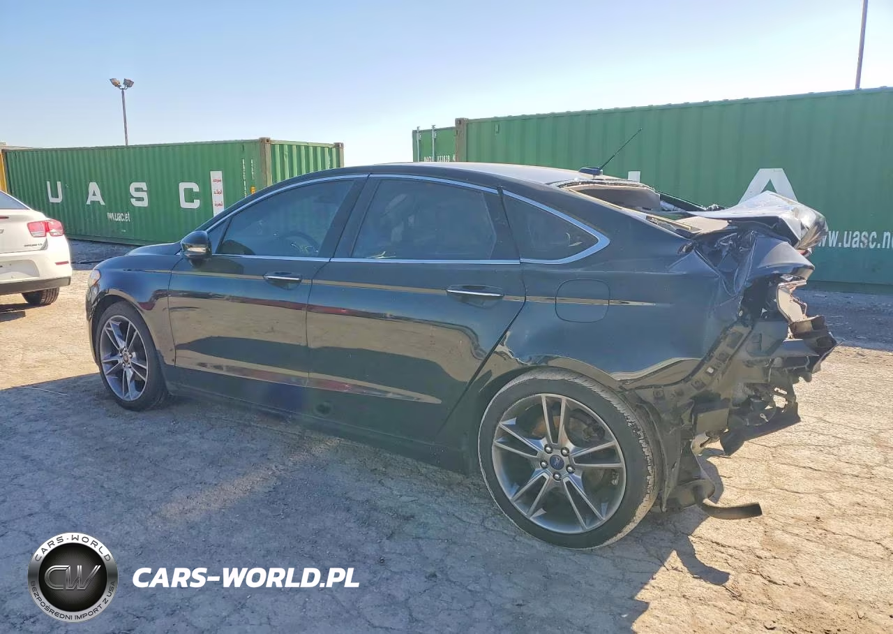 2016 Ford Fusion Titanium VIN:3FA6P0D92GR277635 - 2
