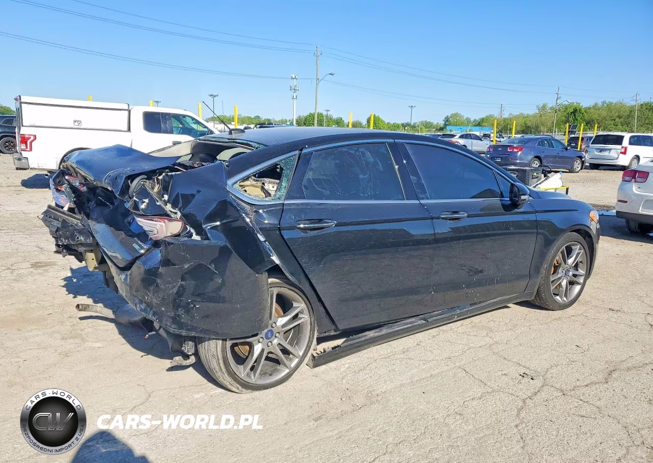2016 Ford Fusion Titanium VIN:3FA6P0D92GR277635 - 3