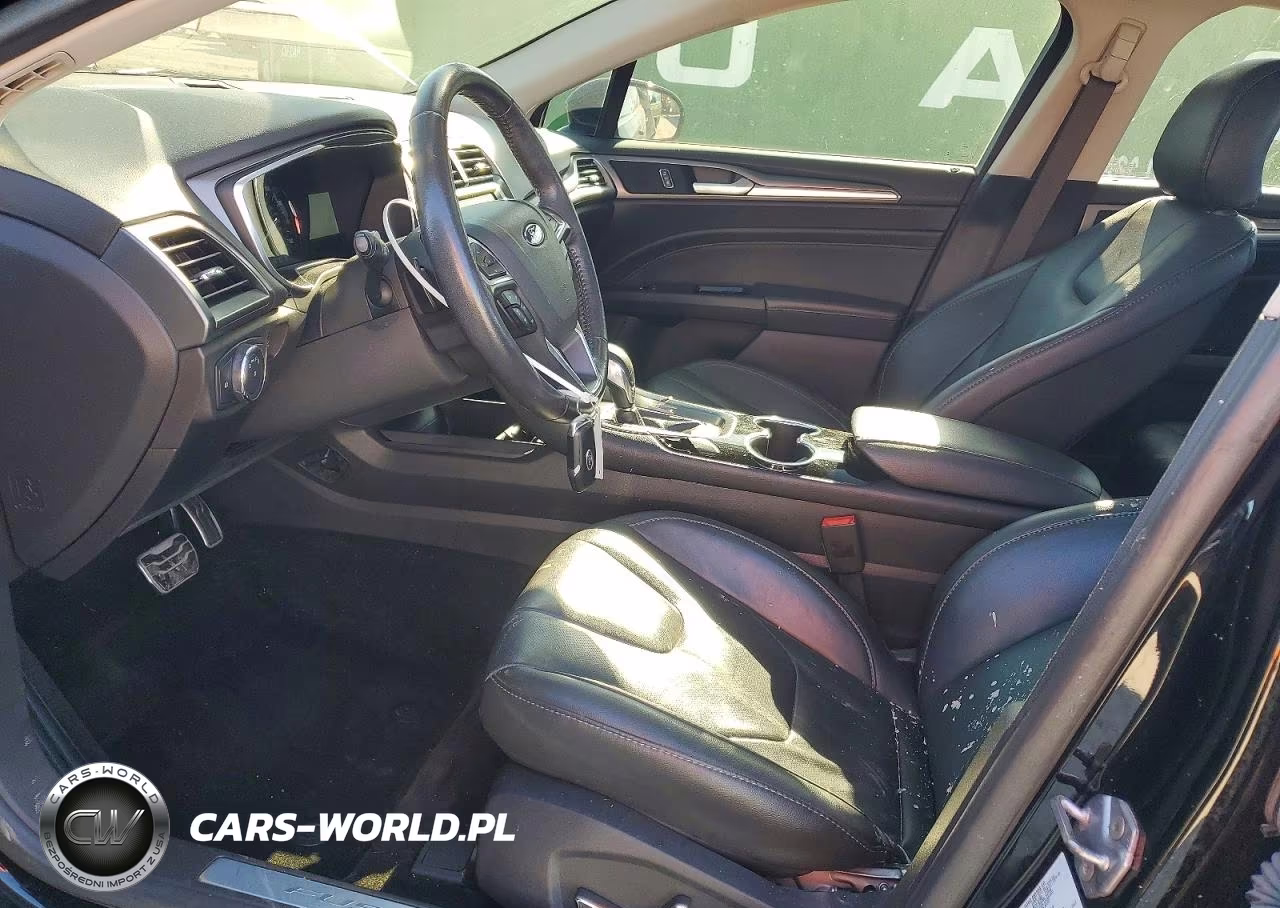 2016 Ford Fusion Titanium VIN:3FA6P0D92GR277635 - 7