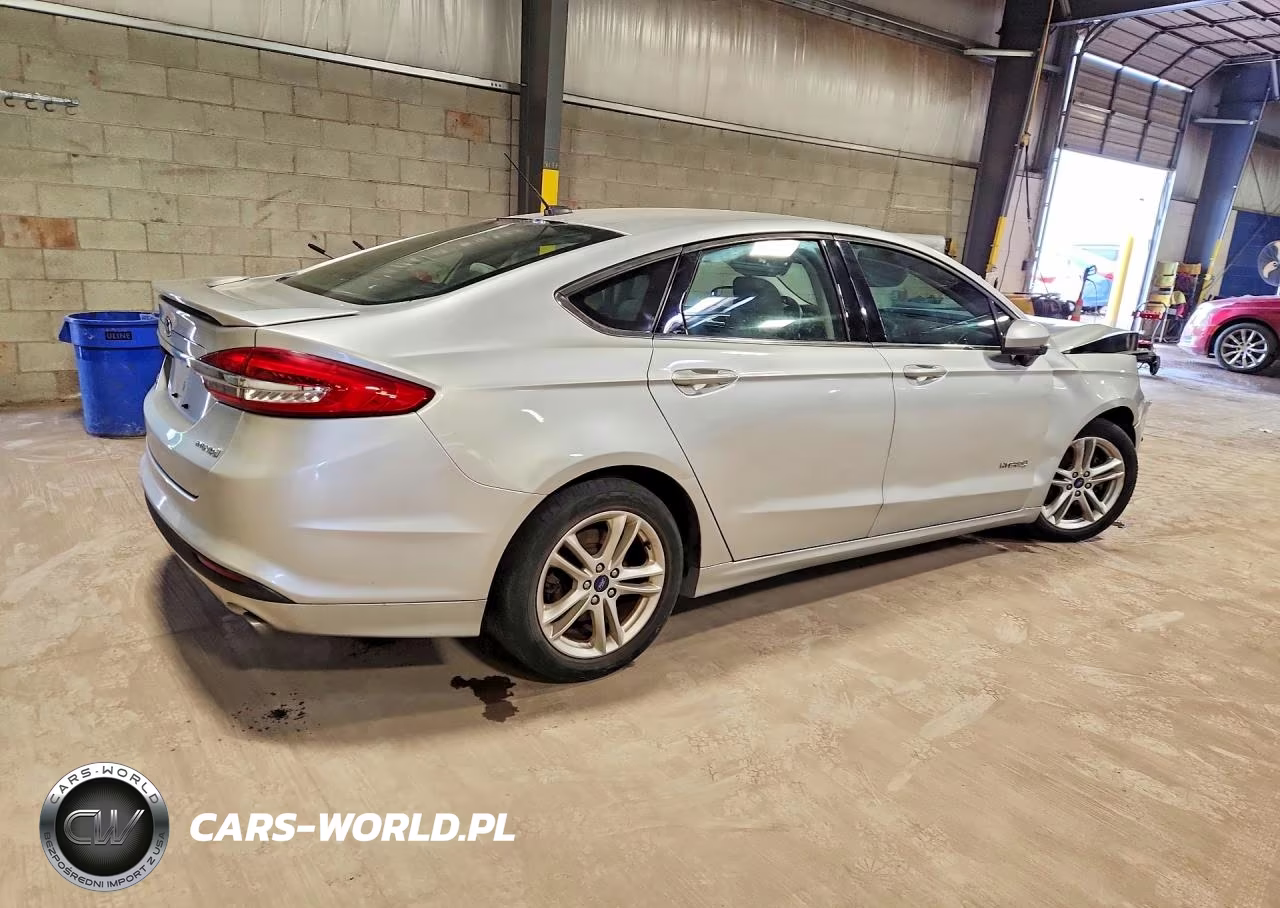 2018 Ford Fusion S Hybrid VIN:3FA6P0UU5JR122203 - 3