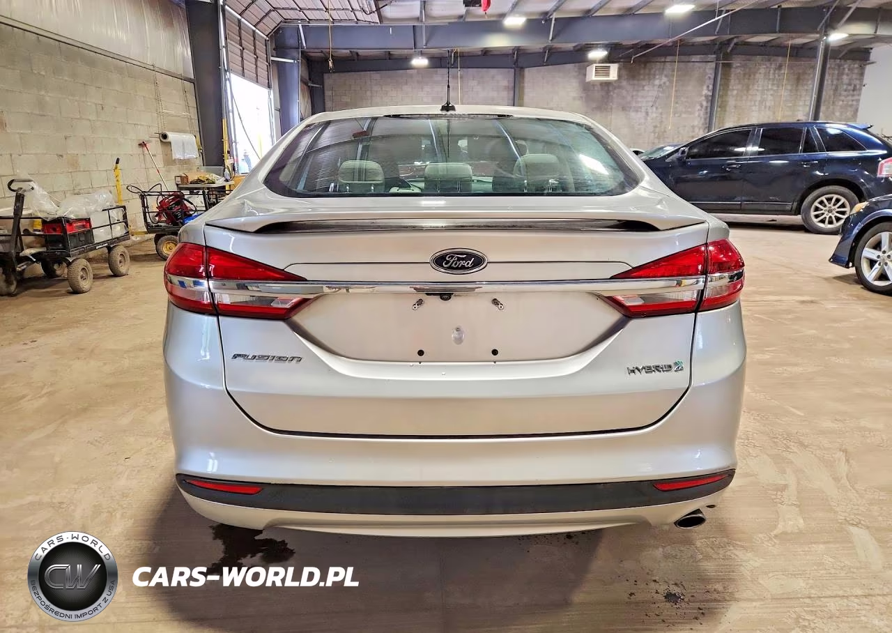 2018 Ford Fusion S Hybrid VIN:3FA6P0UU5JR122203 - 6