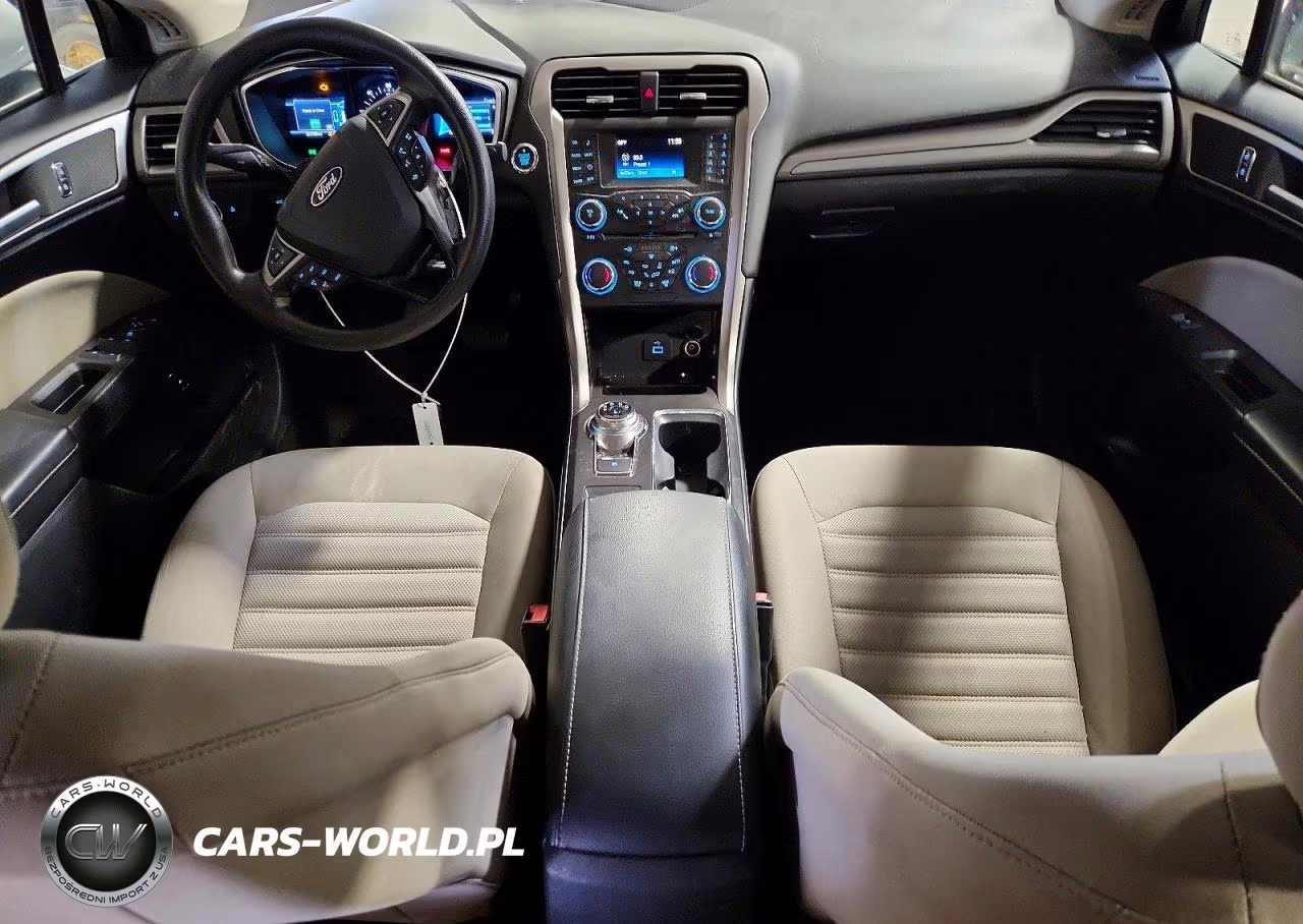 2018 Ford Fusion S Hybrid VIN:3FA6P0UU5JR122203 - 8