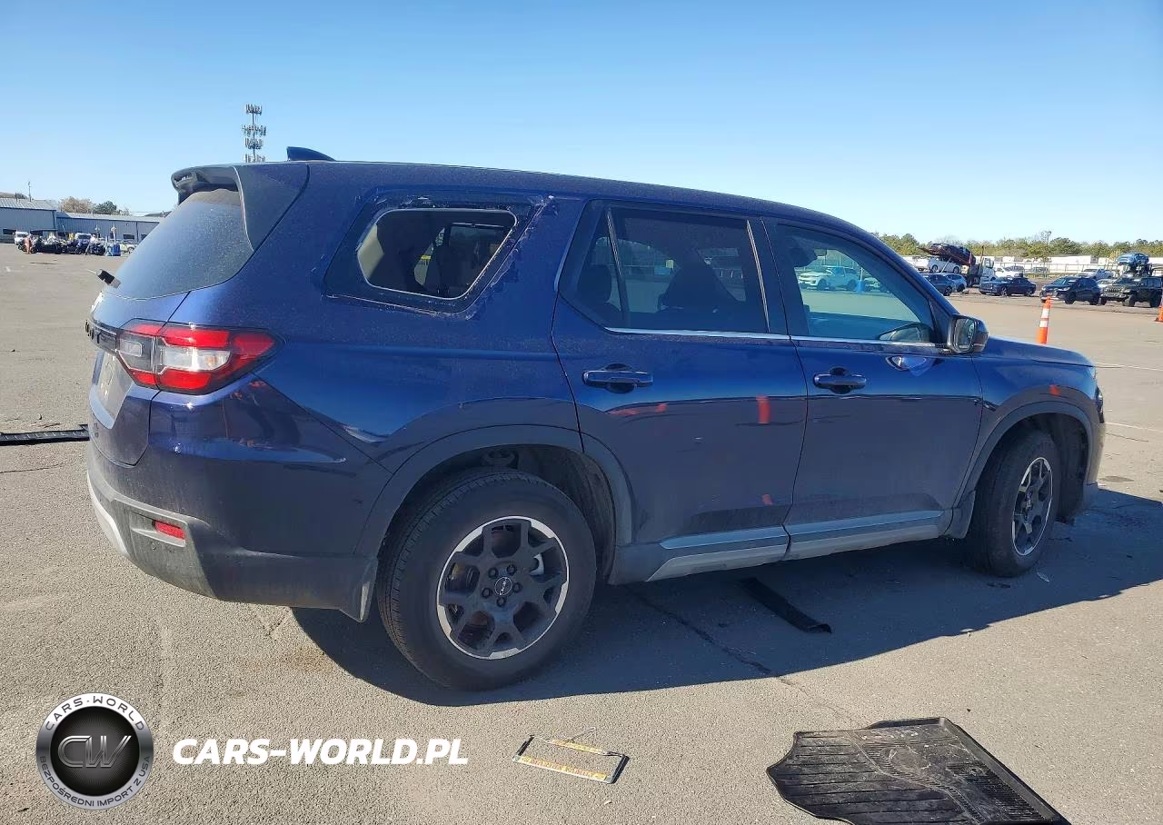 2025 Honda Pilot Exl VIN:5FNYG1H41SB086287 - 3