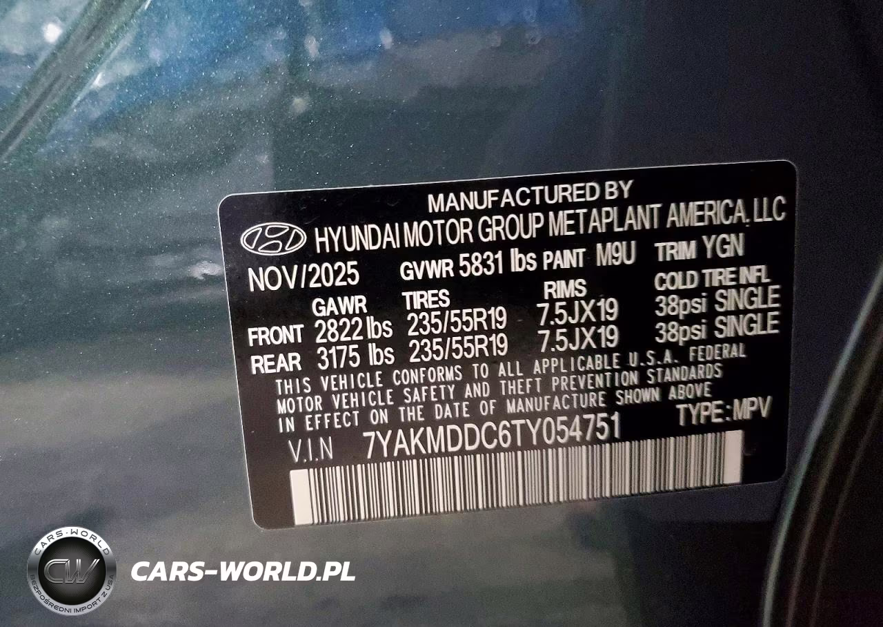 2026 Hyundai Ioniq 5 Se VIN:7YAKMDDC6TY054751 - 13