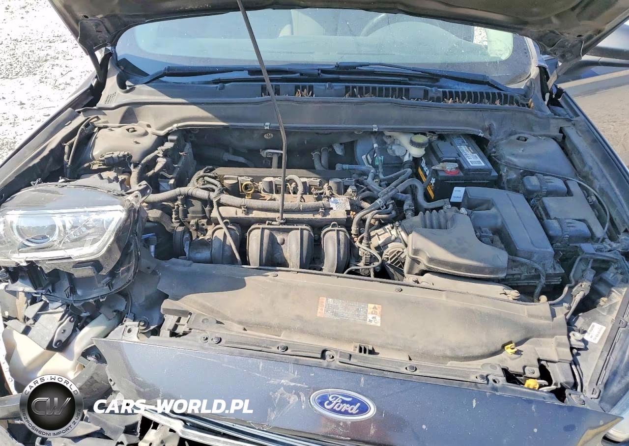 2016 Ford Fusion S VIN:3FA6P0G73GR345466 - 11