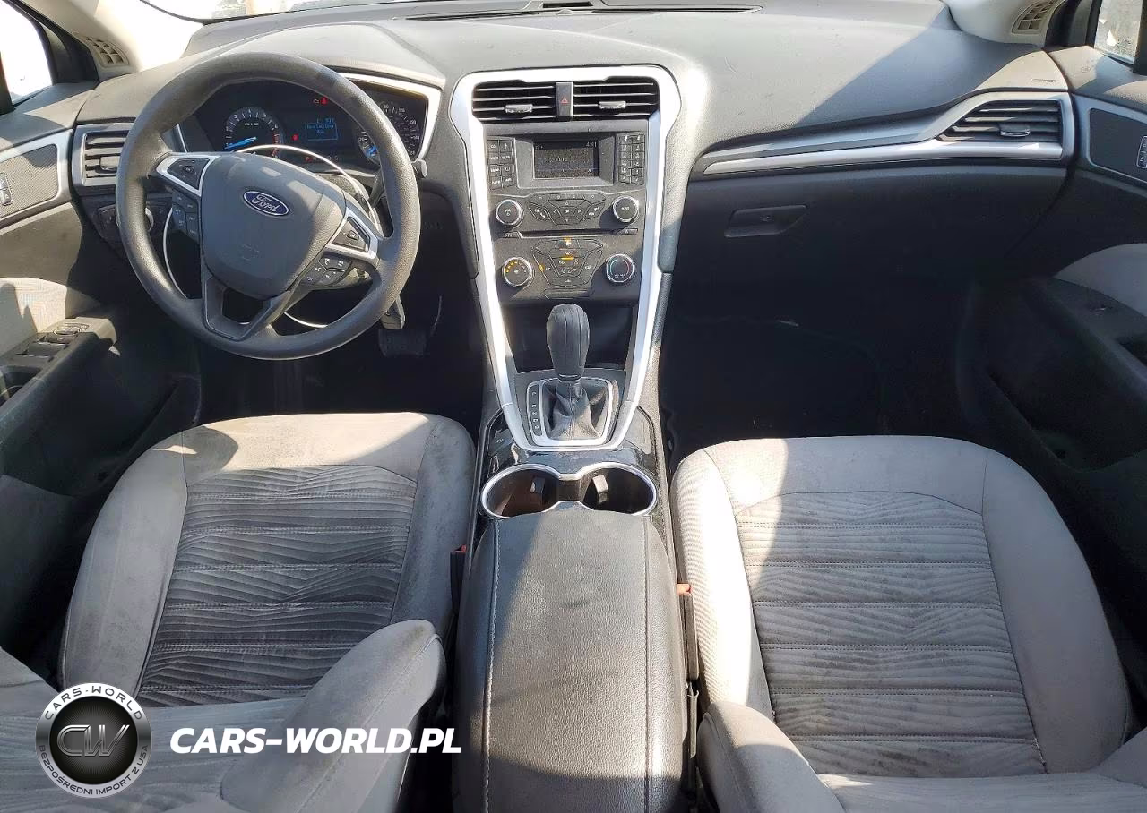 2016 Ford Fusion S VIN:3FA6P0G73GR345466 - 8