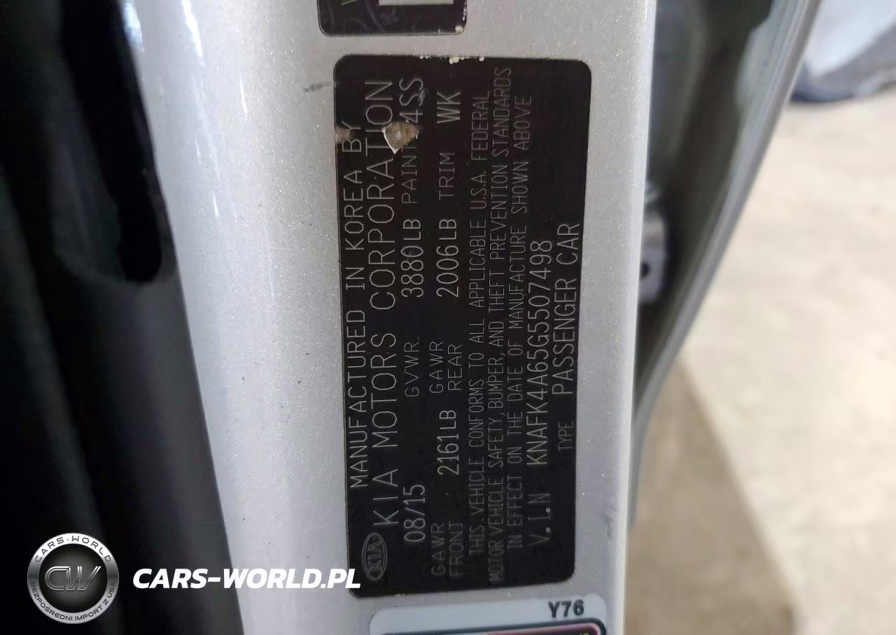 2016 Kia Forte Lx VIN:KNAFK4A65G5507498 - 12