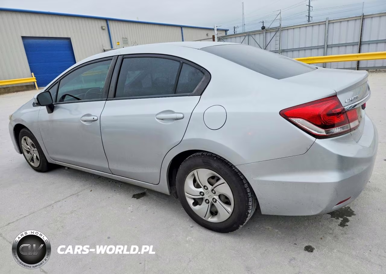 2014 Honda Civic Lx VIN:2HGFB2F54EH504025 - 2