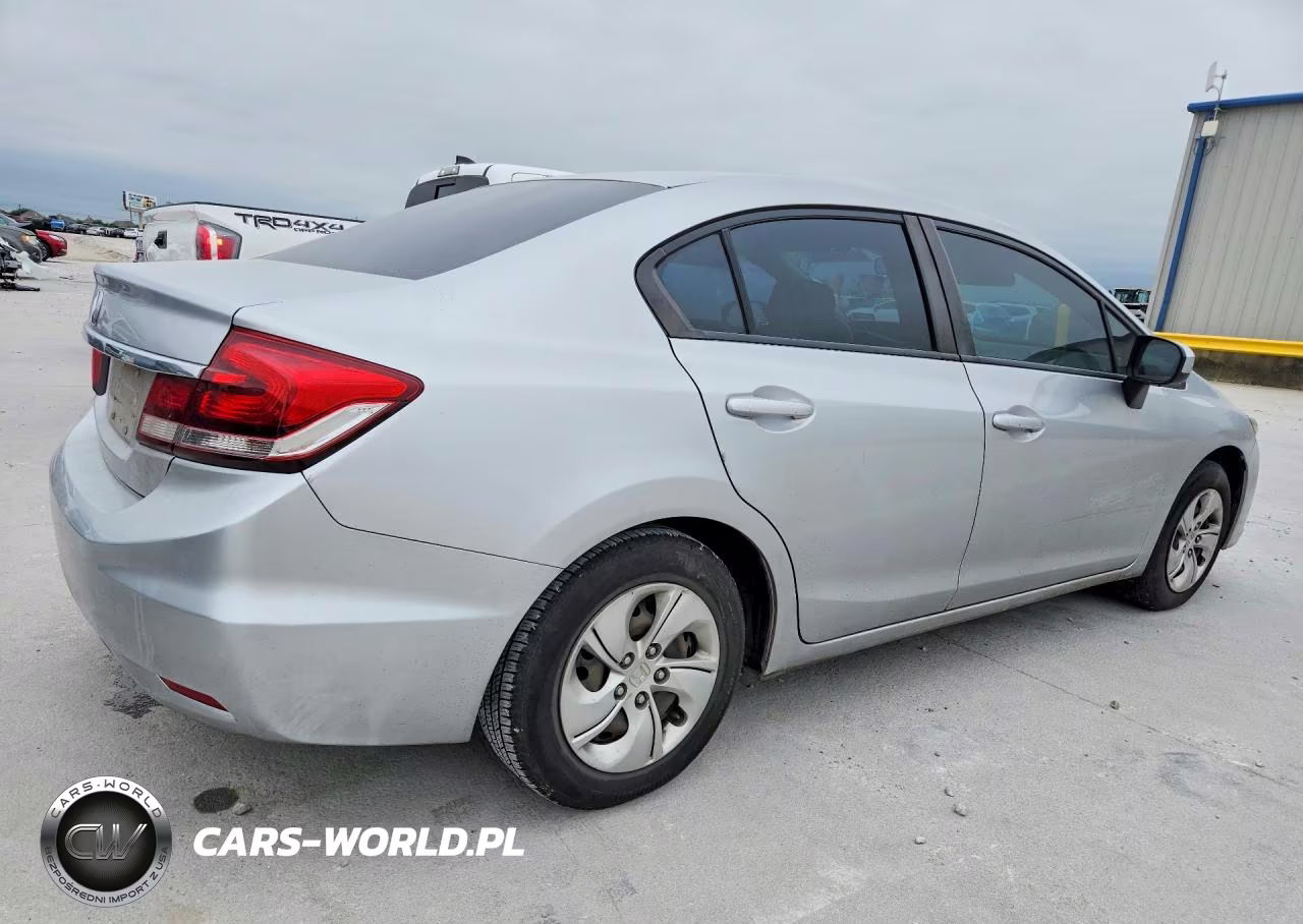 2014 Honda Civic Lx VIN:2HGFB2F54EH504025 - 3