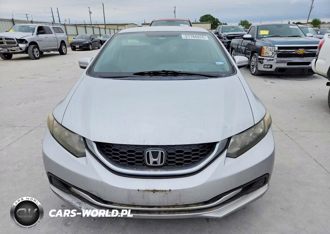 2014 Honda Civic Lx VIN:2HGFB2F54EH504025 - 5