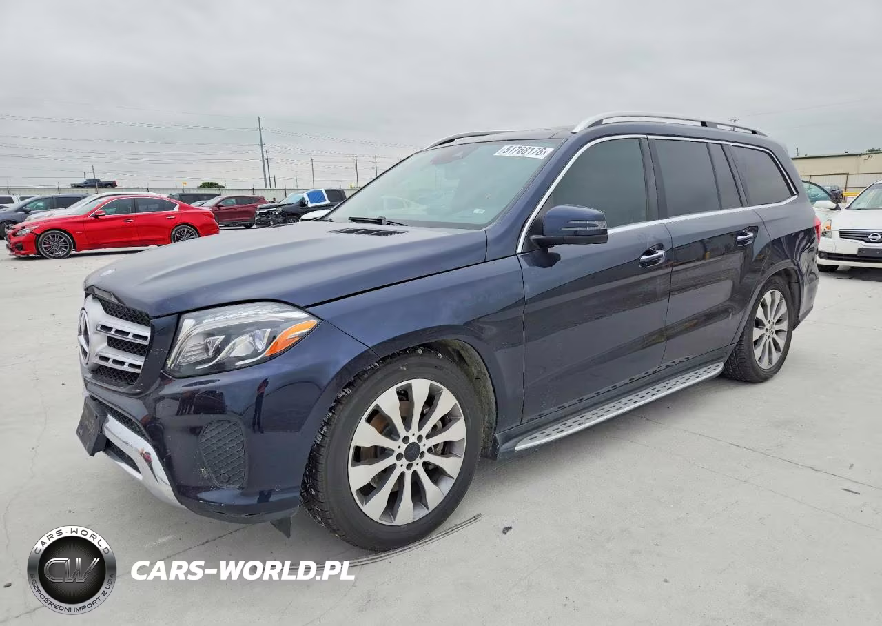 2017 Mercedes-Benz Gls 450 4Matic VIN:4JGDF6EE3HA928247 - 1