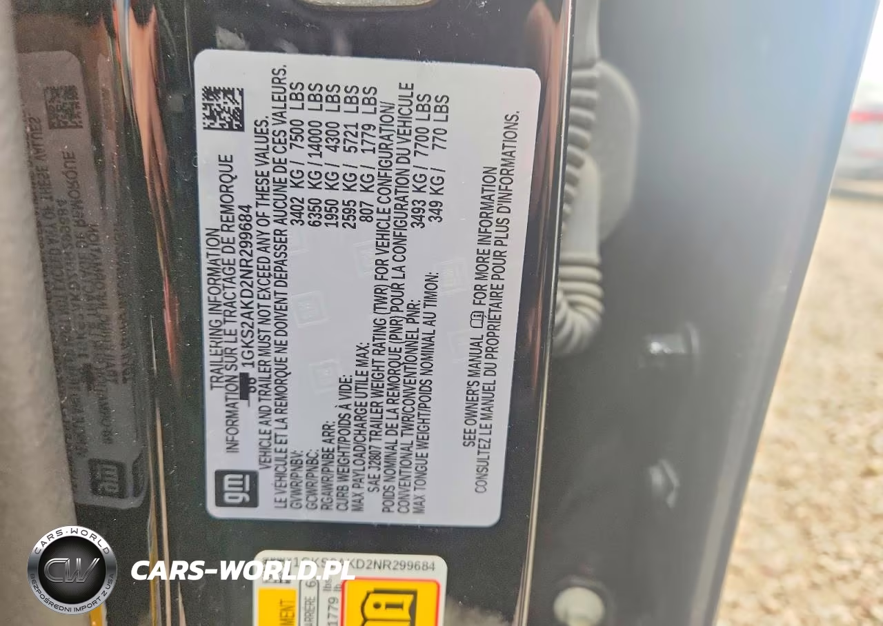 2022 GMC Yukon Sle VIN:1GKS2AKD2NR299684 - 13