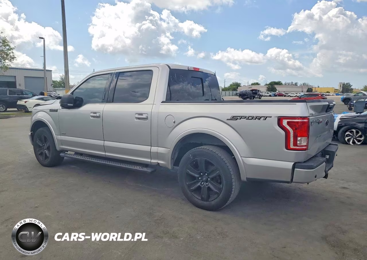 2017 Ford F150 Supercrew VIN:1FTEW1CP0HFA32927 - 2