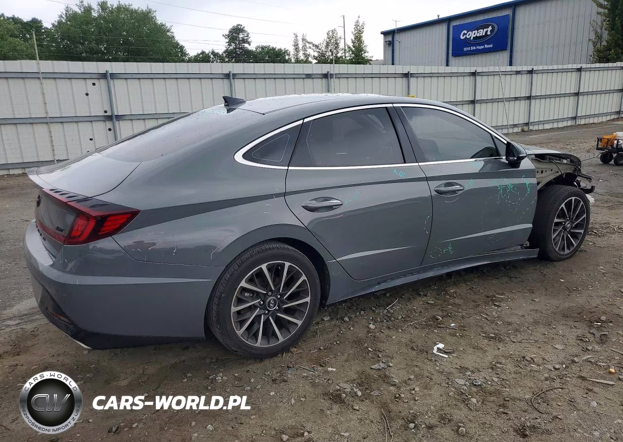 2020 Hyundai Sonata Sel Plus VIN:5NPEJ4J23LH019899 - 3