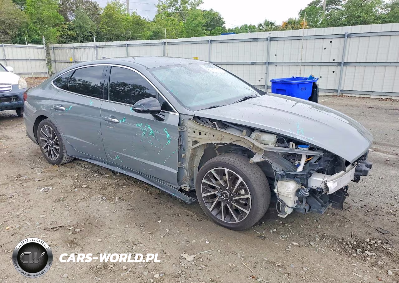 2020 Hyundai Sonata Sel Plus VIN:5NPEJ4J23LH019899 - 4
