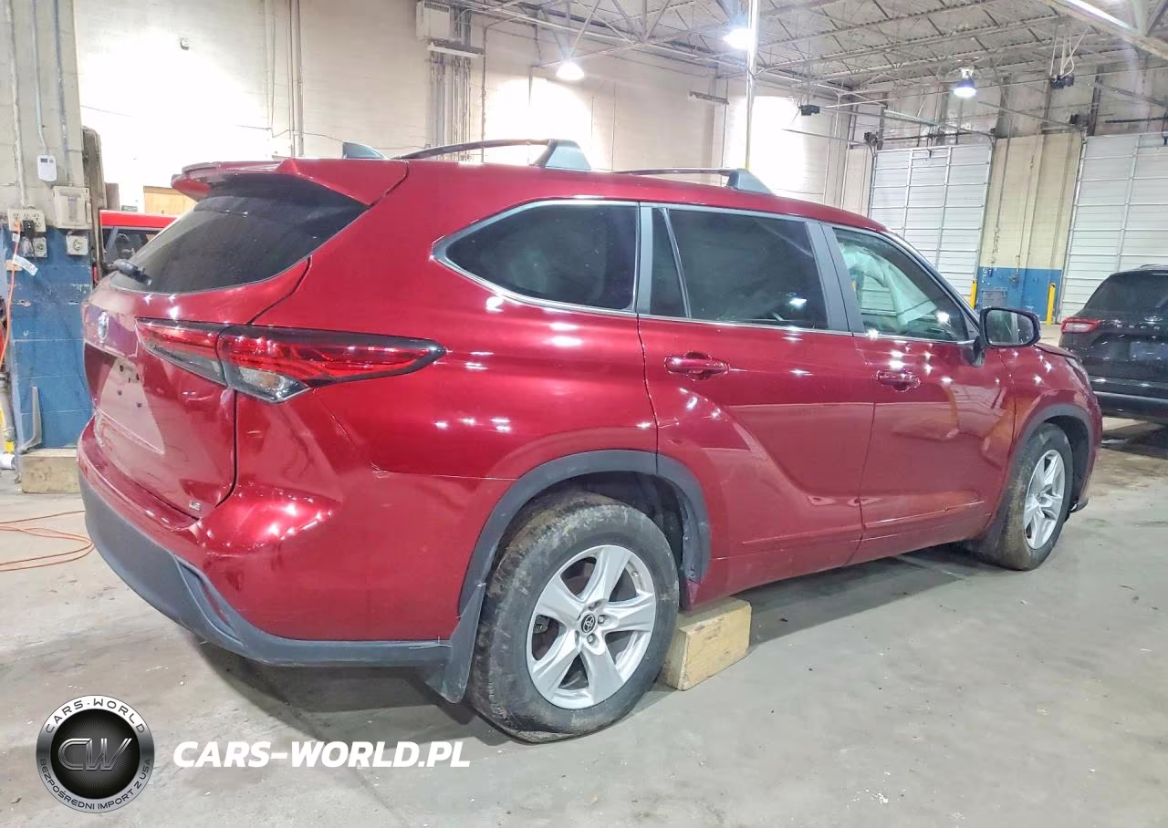 2023 Toyota Highlander Le VIN:5TDKDRAH7PS501366 - 3