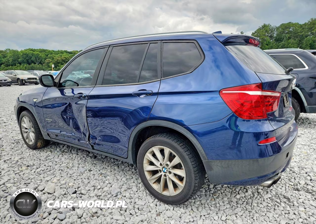 2013 BMW X3 xDrive28I VIN:5UXWX9C5XD0A11970 - 2