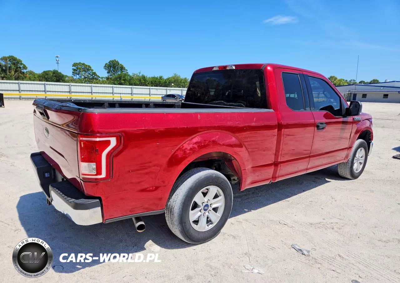 2015 Ford F150 Super Cab VIN:1FTEX1CF2FKF23640 - 3