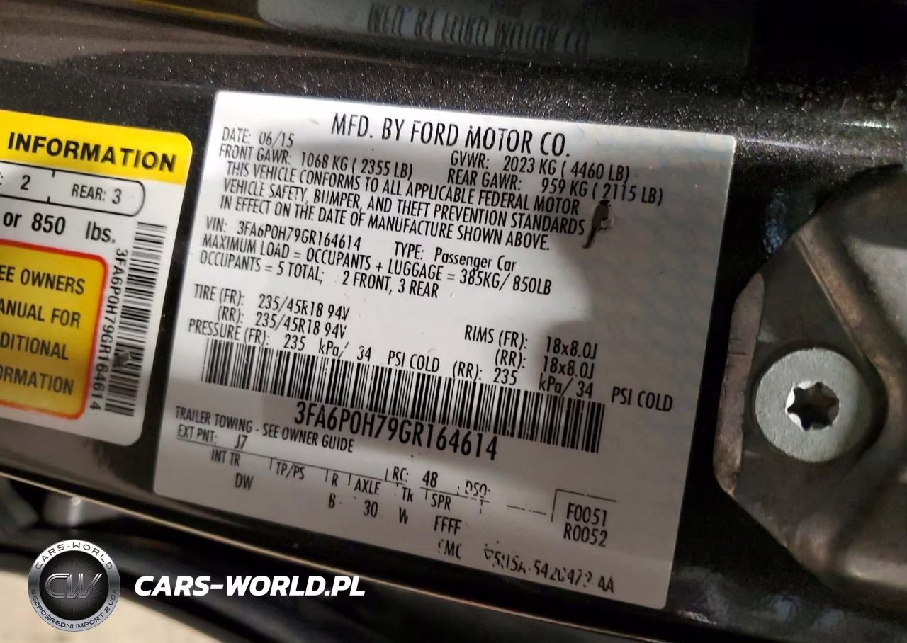 2016 Ford Fusion Se VIN:3FA6P0H79GR164614 - 12