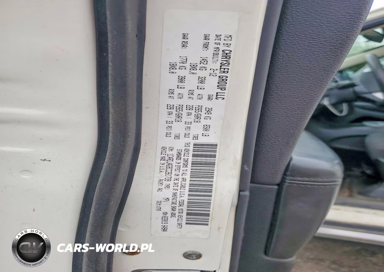 2012 Dodge Durango Sxt VIN:1C4RDJAG9CC261739 - 13