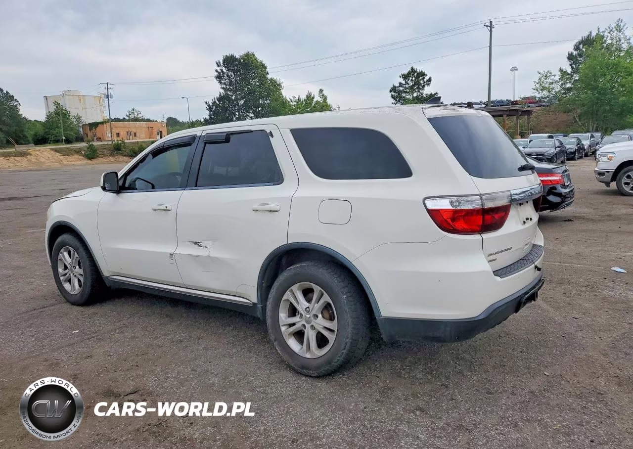 2012 Dodge Durango Sxt VIN:1C4RDJAG9CC261739 - 2