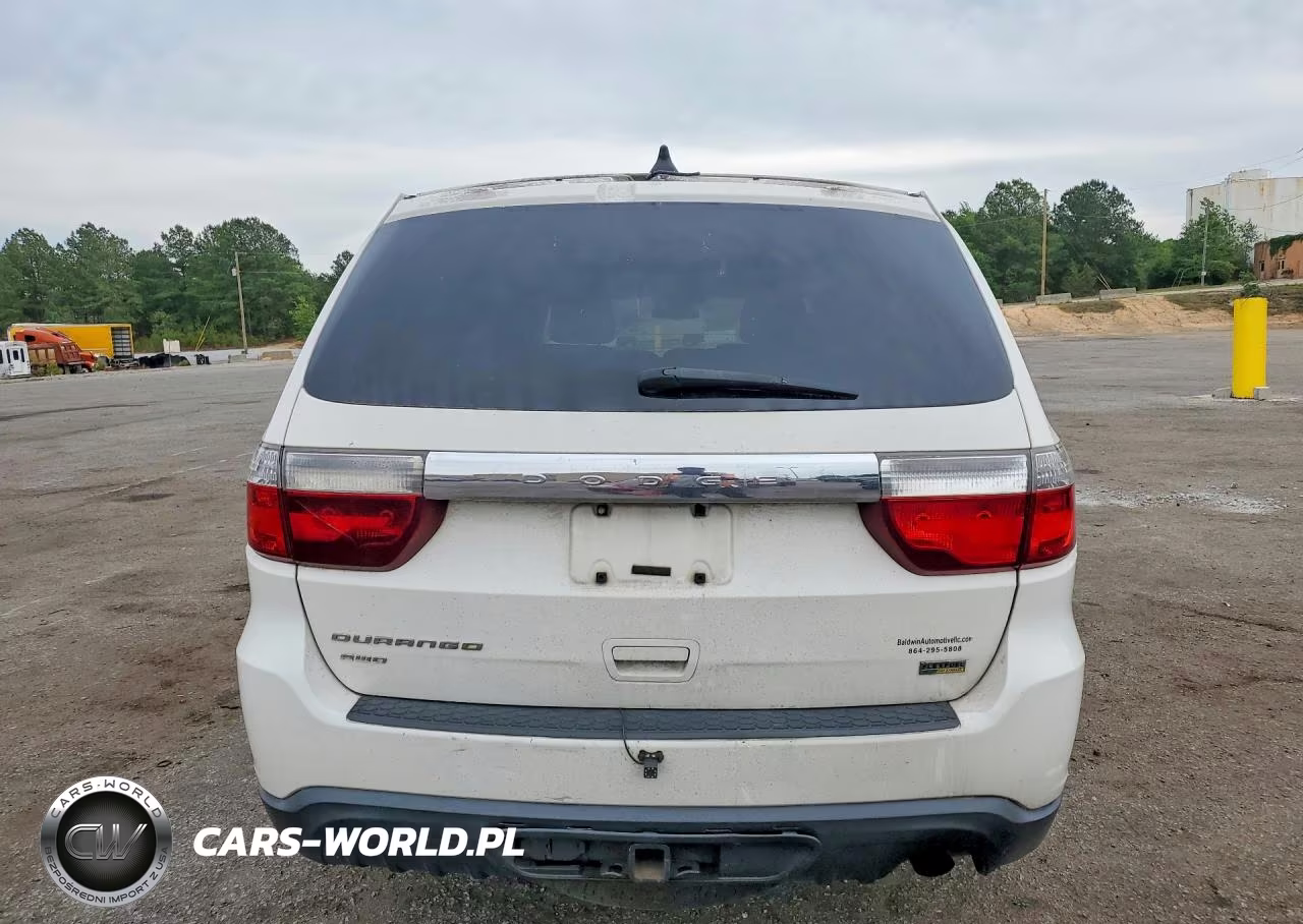 2012 Dodge Durango Sxt VIN:1C4RDJAG9CC261739 - 6