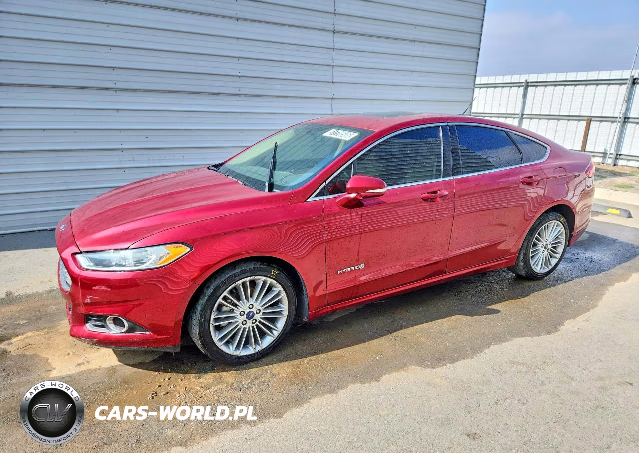 2014 Ford Fusion Se Hybrid