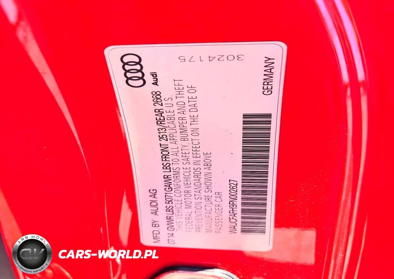 2015 Audi A5 Premium VIN:WAUCFAFH9FN002627 - 12