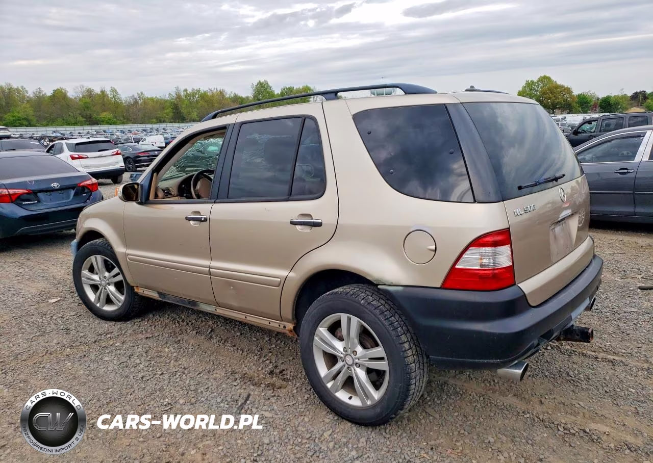 2002 Mercedes-Benz Ml 500 VIN:4JGAB75E22A355059 - 2
