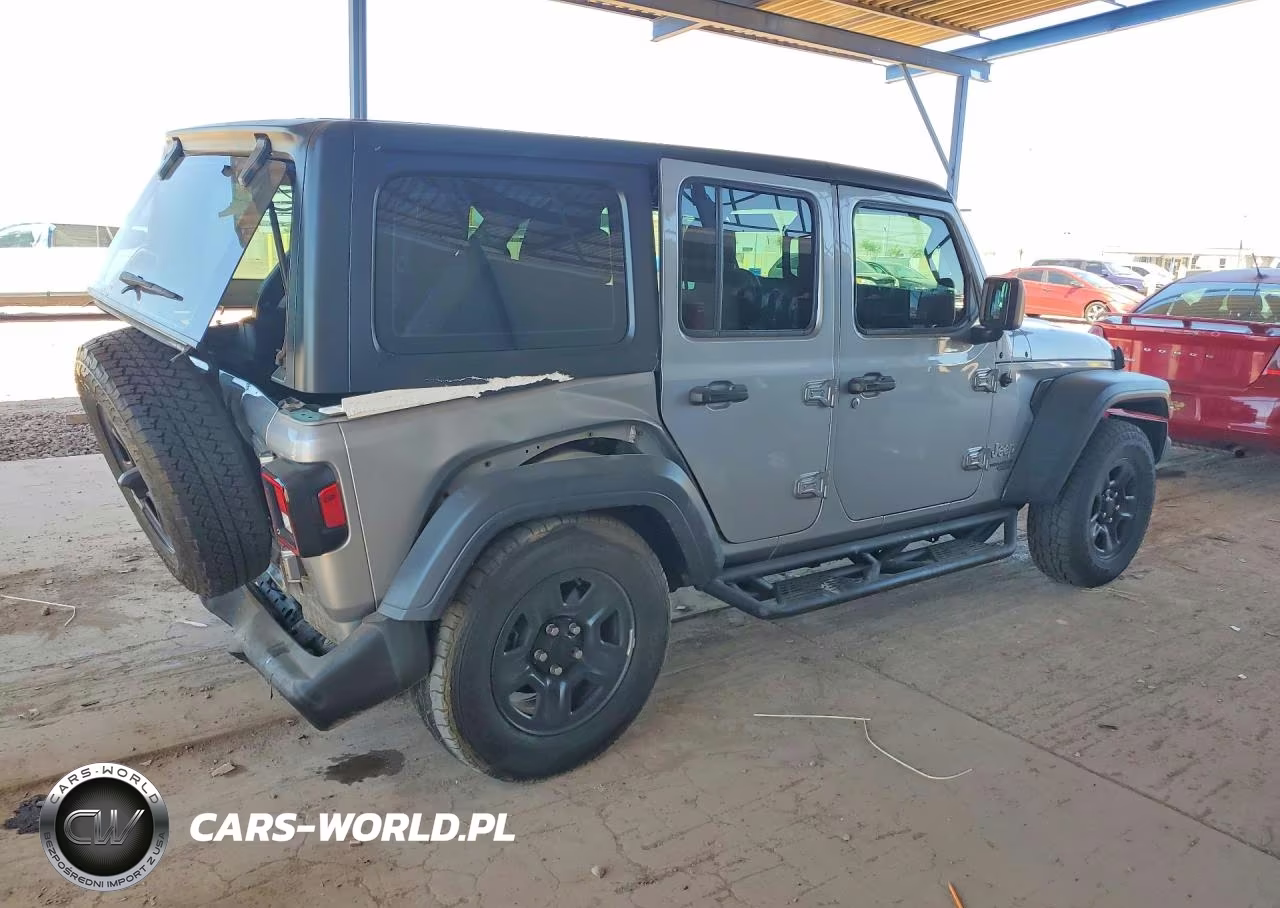 2018 Jeep Wrangler Unlimited Sport VIN:1C4HJXDN7JW237789 - 3
