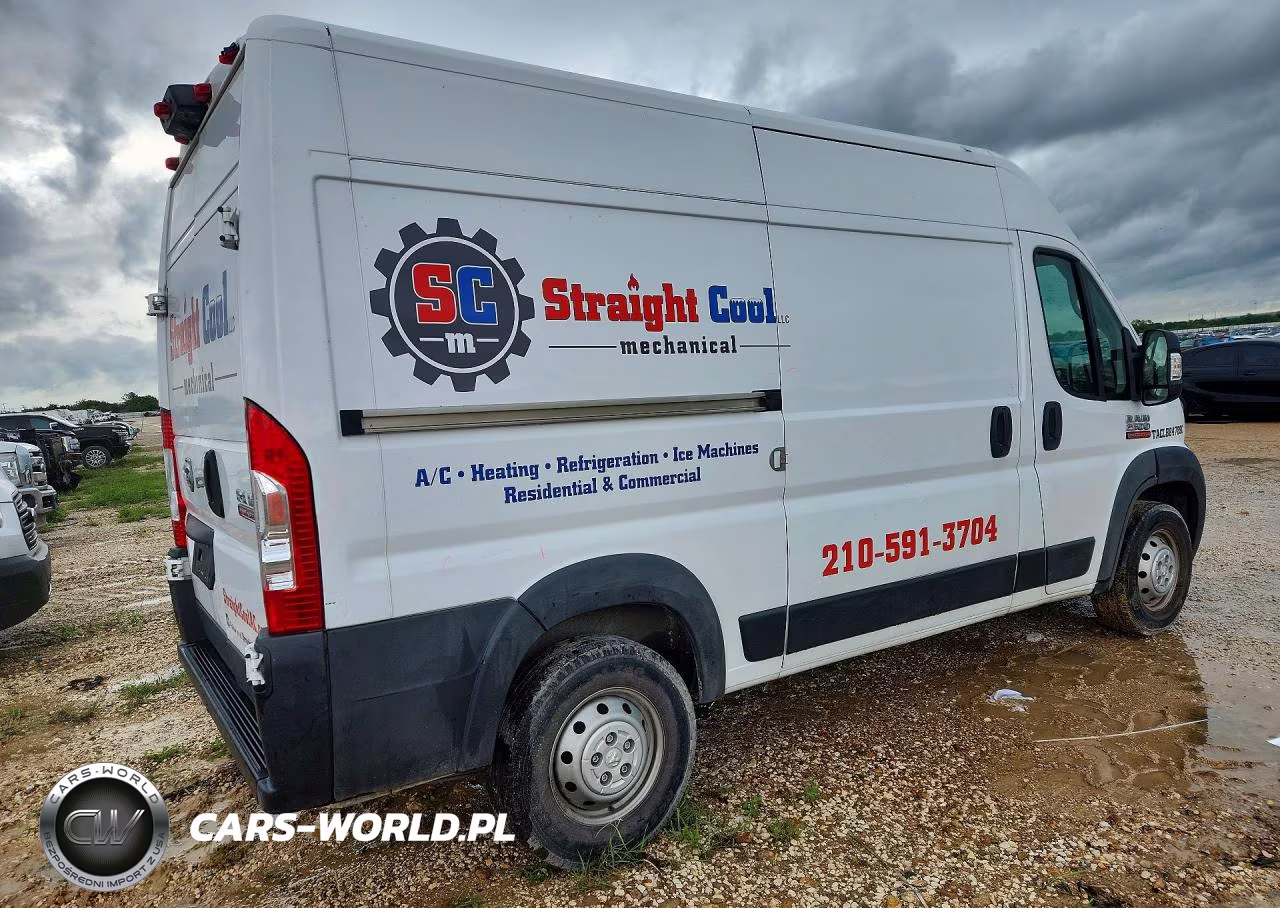 2020 Ram Promaster 2500 Delivery Van VIN:3C6TRVCGXLE131092 - 3